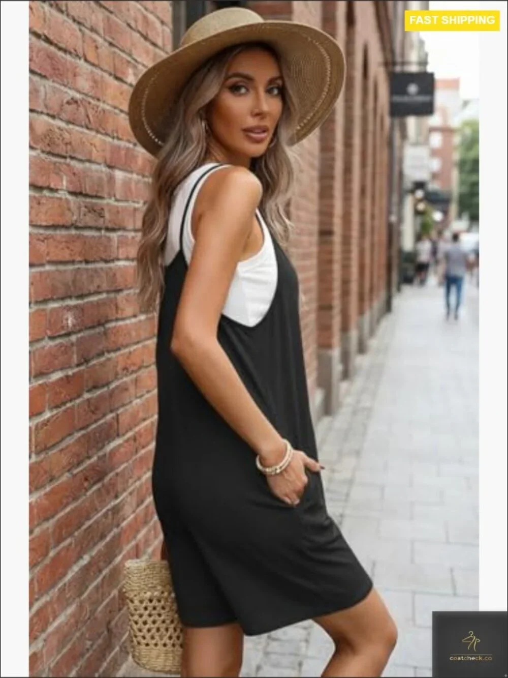 Floral Boho Romper Sleeveless Summer Jumpsuit With Pockets Casual Chic_5